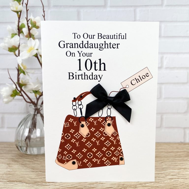 Handmade Birthday Card ‘Designer Bag’
