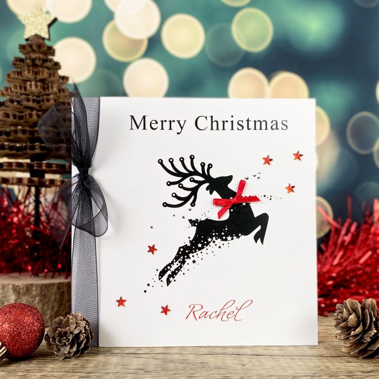 Handmade Christmas Card ‘Reindeer’