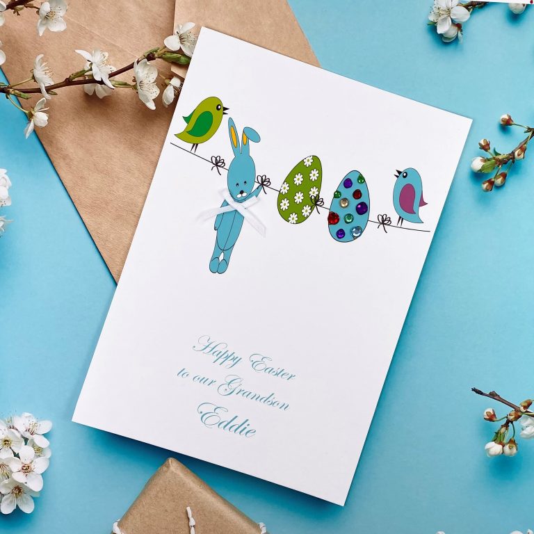 Handmade Easter Card ‘Babies 1st Easter’