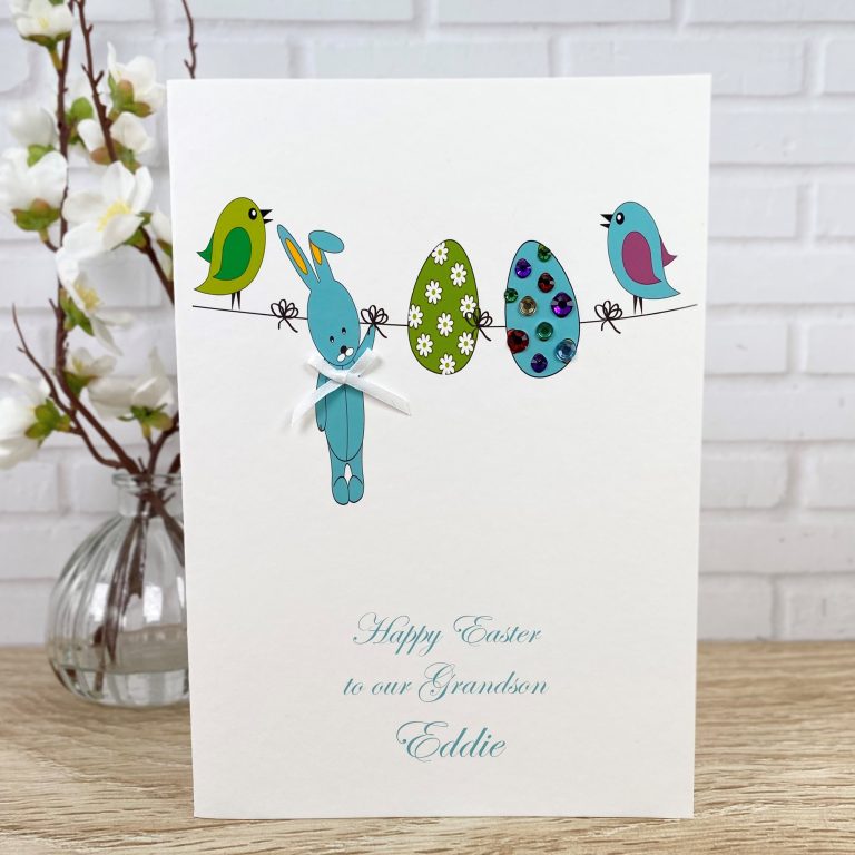 Handmade Easter Card ‘Babies 1st Easter’