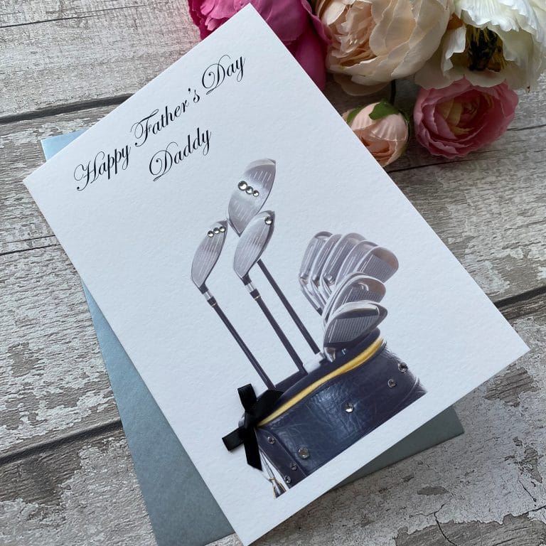 Handmade Father’s Day Card ‘Golf’
