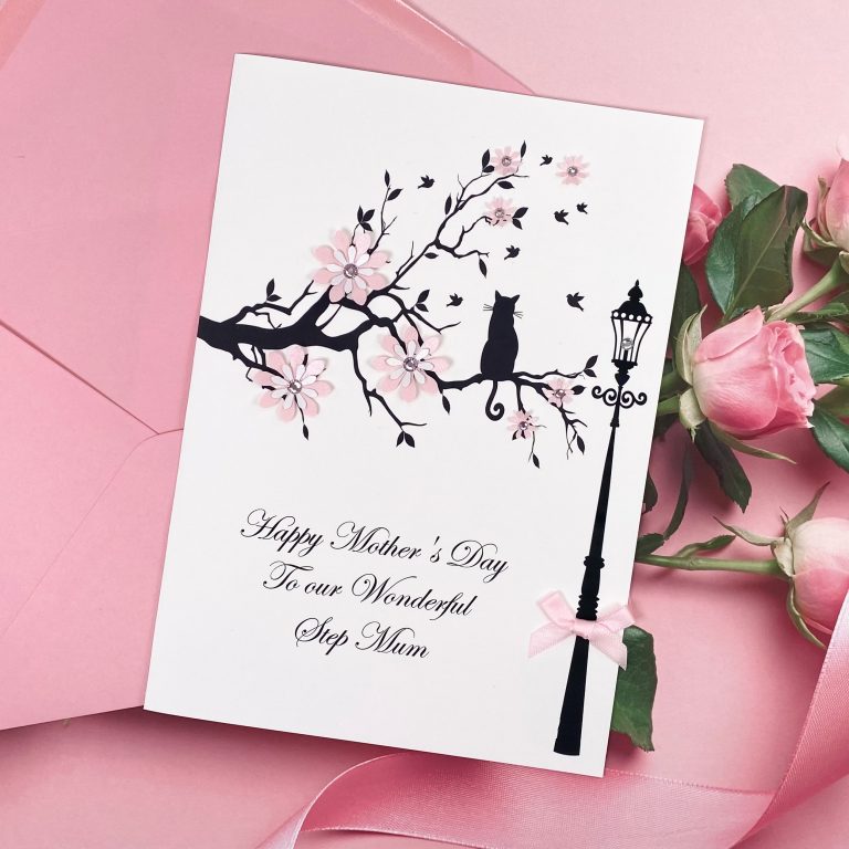 Handmade Mother’s Day Card ‘Floral Branch’