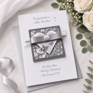 Luxury Wedding Anniversary Card