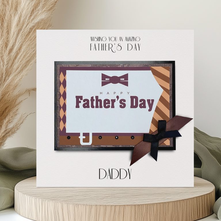 Handmade Father’s Day Card ‘Chocolate’