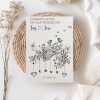 Handmade Personalised Wedding Card 'Love Birds'