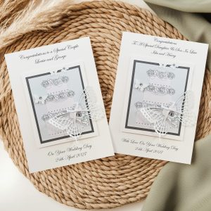 Wedding Butterfly Cake Card