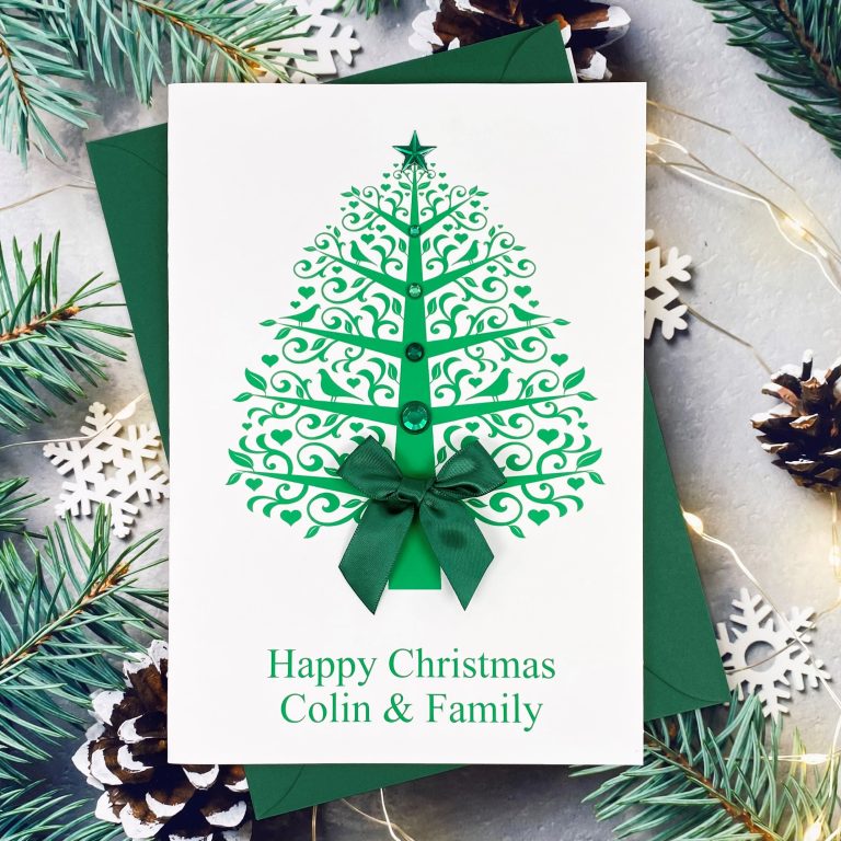 Handmade Christmas Card ‘Tree’