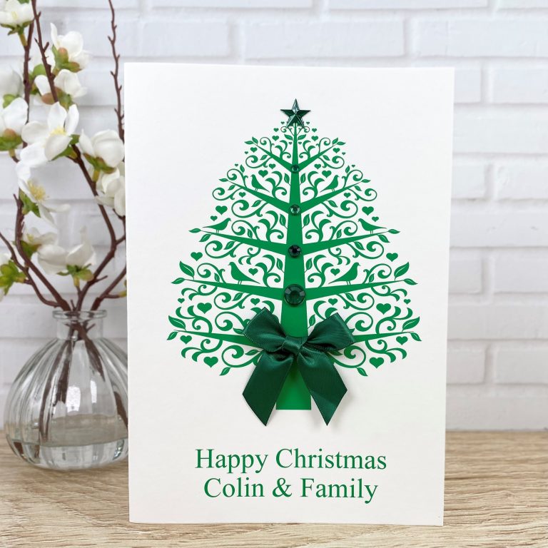 Handmade Christmas Card ‘Tree’