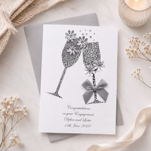 Handmade Engagement Card