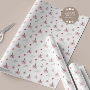 Eiffel Tower Wrapping Paper image 5
