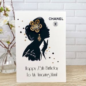 Handmade Personalised Birthday Card for Special Mum A4 extra large card