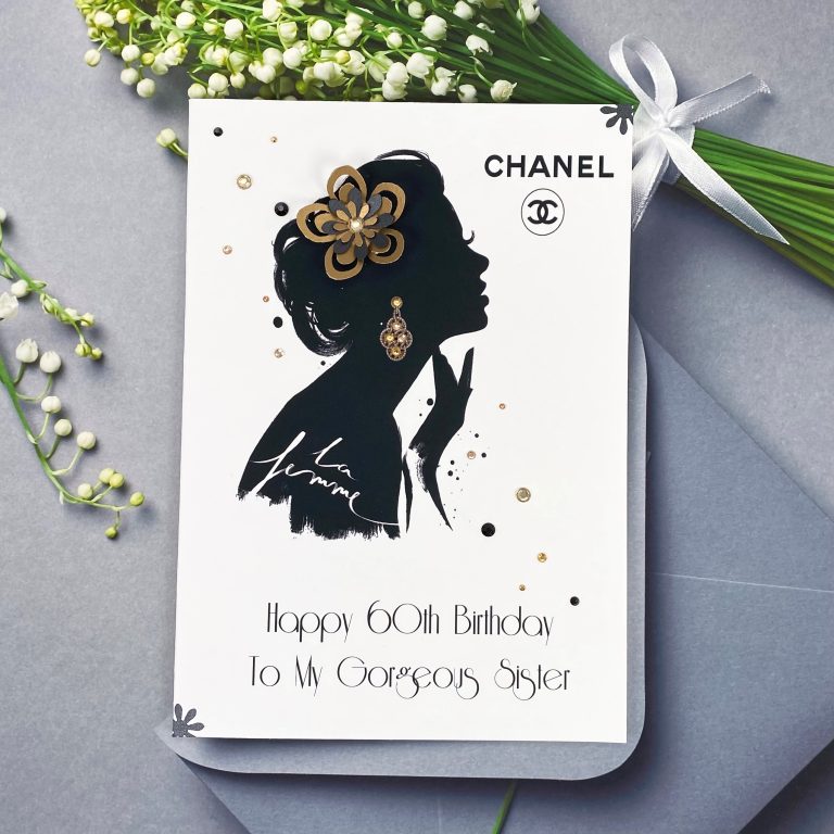 Handmade Birthday Card ‘Darling Darling’