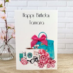 Handmade Birthday Cards Star Bucks A5 Large Card