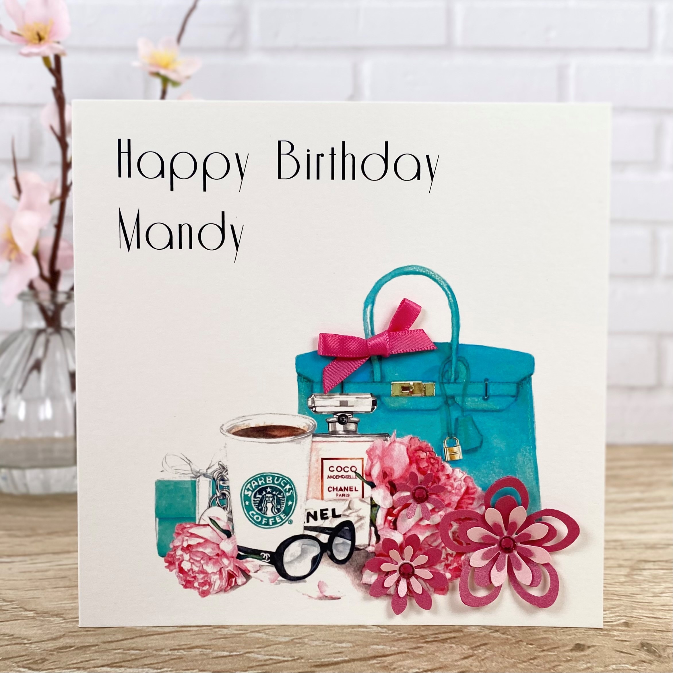 Handmade Birthday Cards Star Bucks Cards