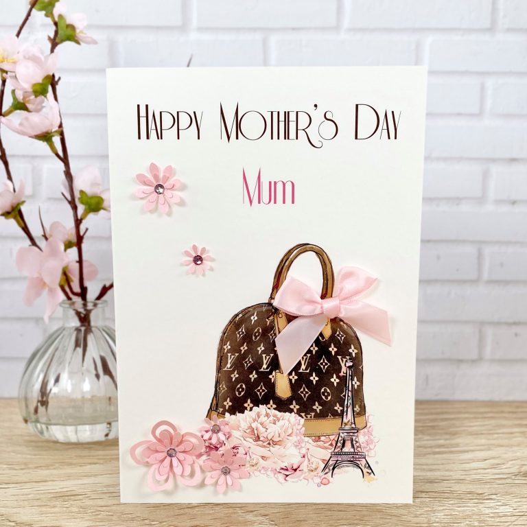 Handmade Mother’s Day Card ‘Designer Must Haves’