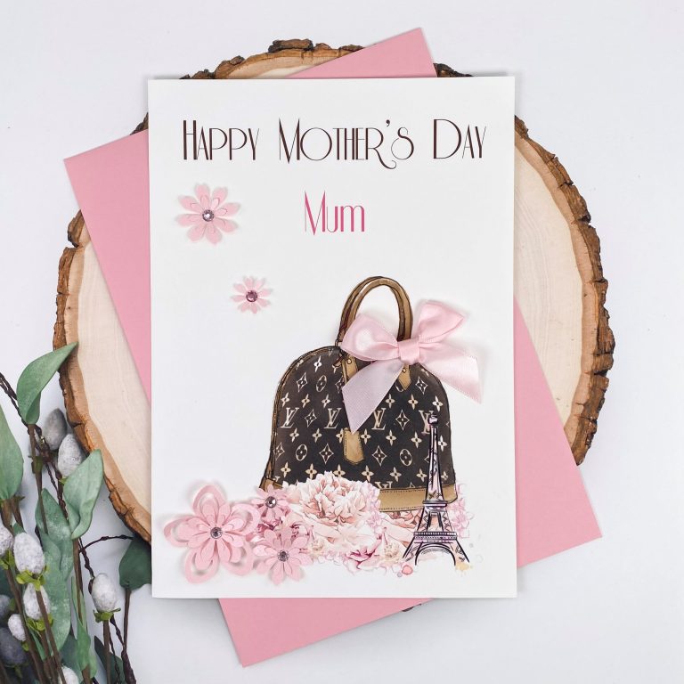 Handmade Mother’s Day Card ‘Designer Must Haves’