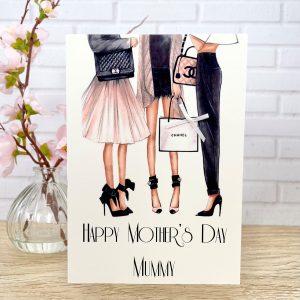 Handmade Mother’s Day Card Ladies A5 Large Card