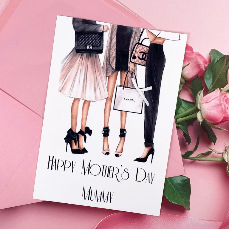 Handmade Mother’s Day Card ‘Ladies’