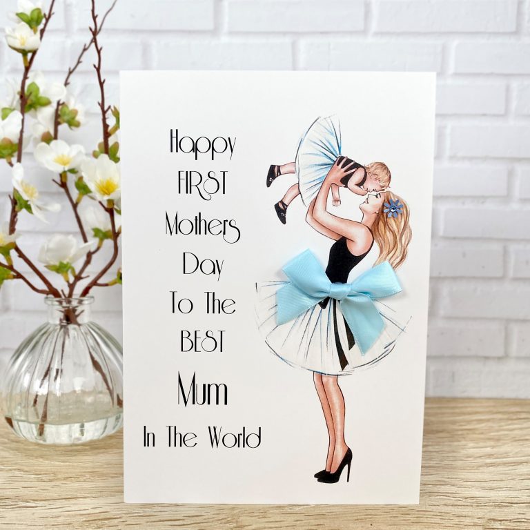 Handmade Mother’s Day Card ‘Mother and Child’