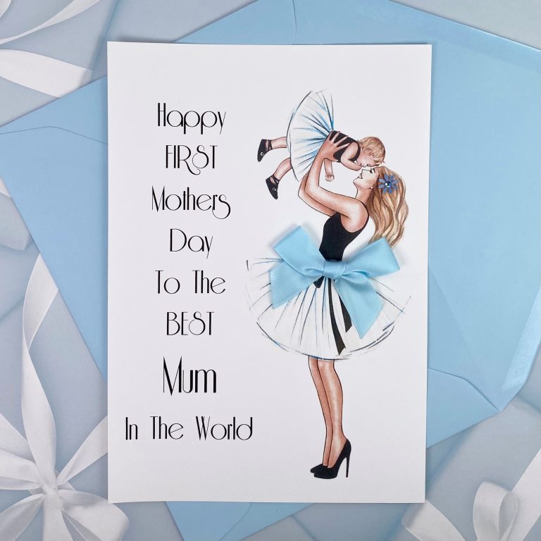 Handmade Mother’s Day Card ‘Mother and Child’