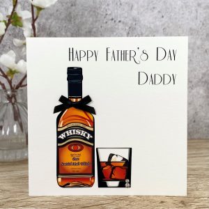 Handmade Father's Day Card Whisky