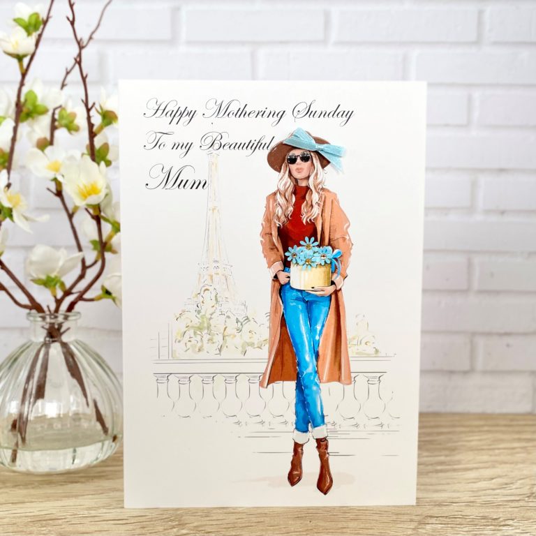 Handmade Mother’s Day Card ‘flowers’