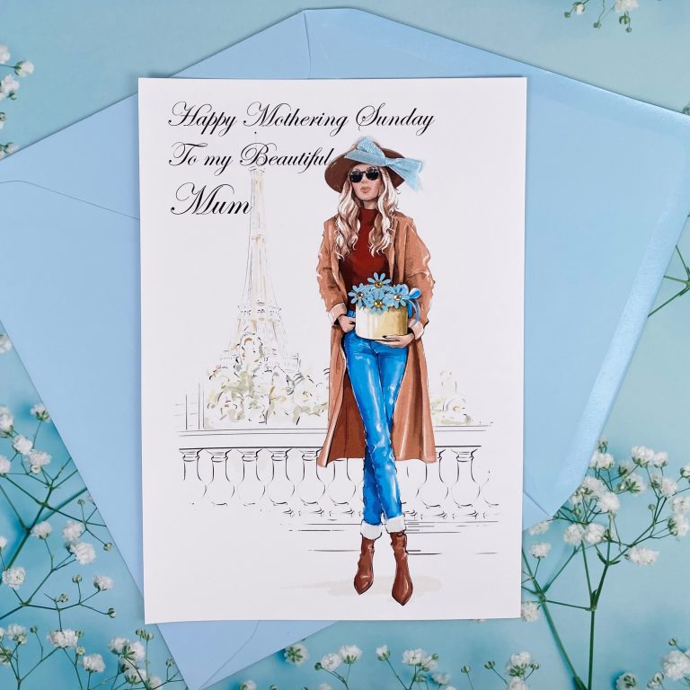 Handmade Mother’s Day Card ‘flowers’