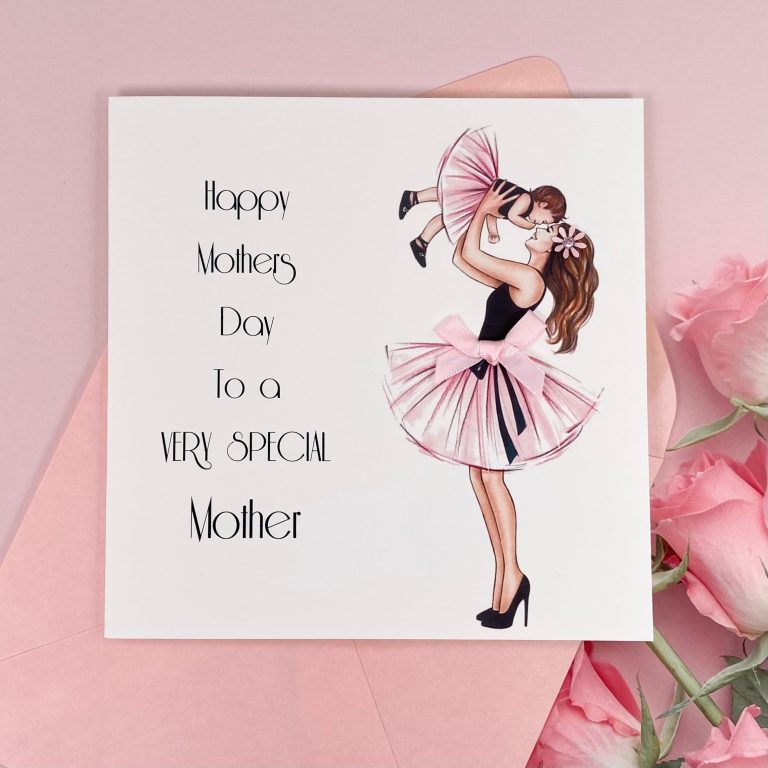 Handmade Mother’s Day Card ‘Mother and Child’