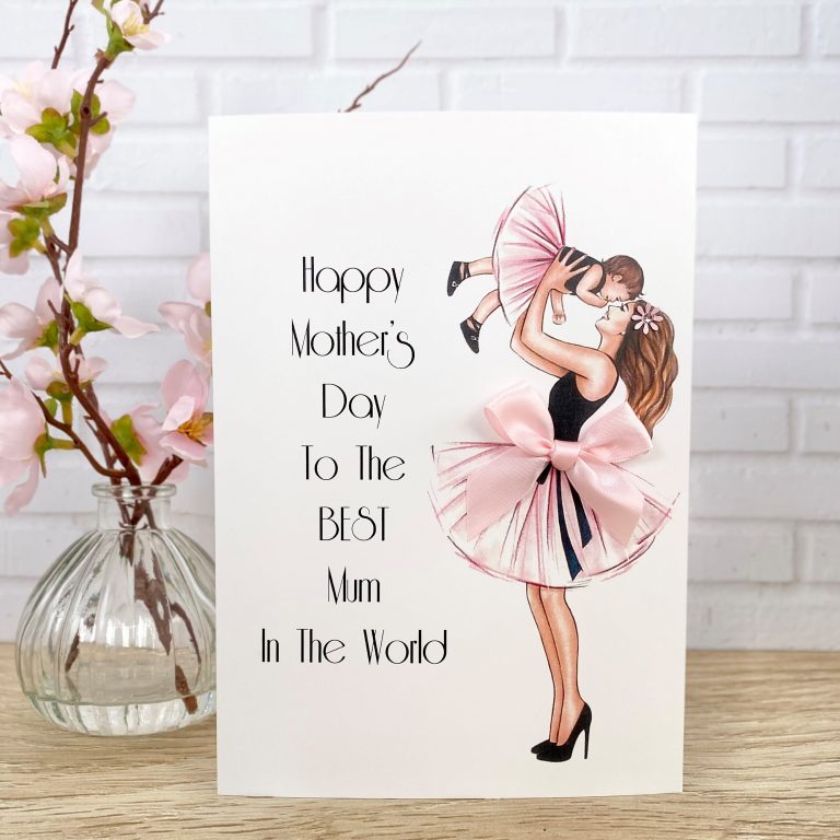 Handmade Mother’s Day Card ‘Mother and Child’