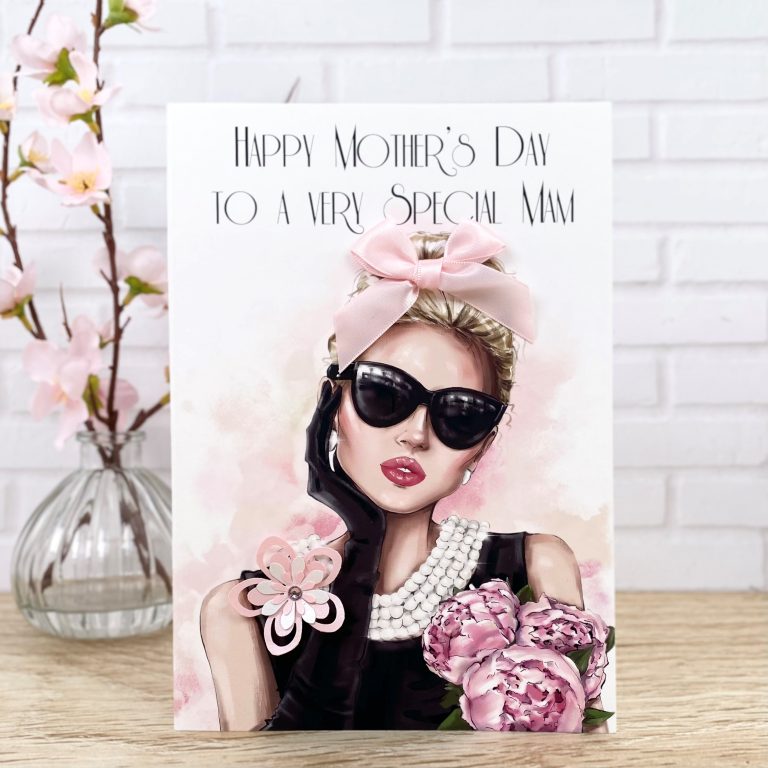 Handmade Mother’s Day Card ‘Beauty’