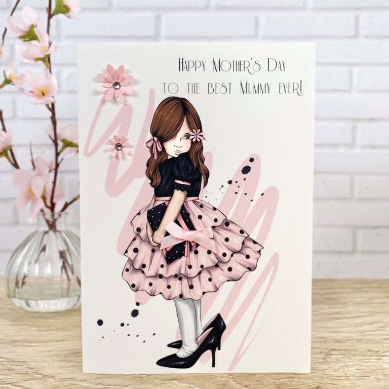 Handmade Mother’s Day Card ‘Young Daughter’