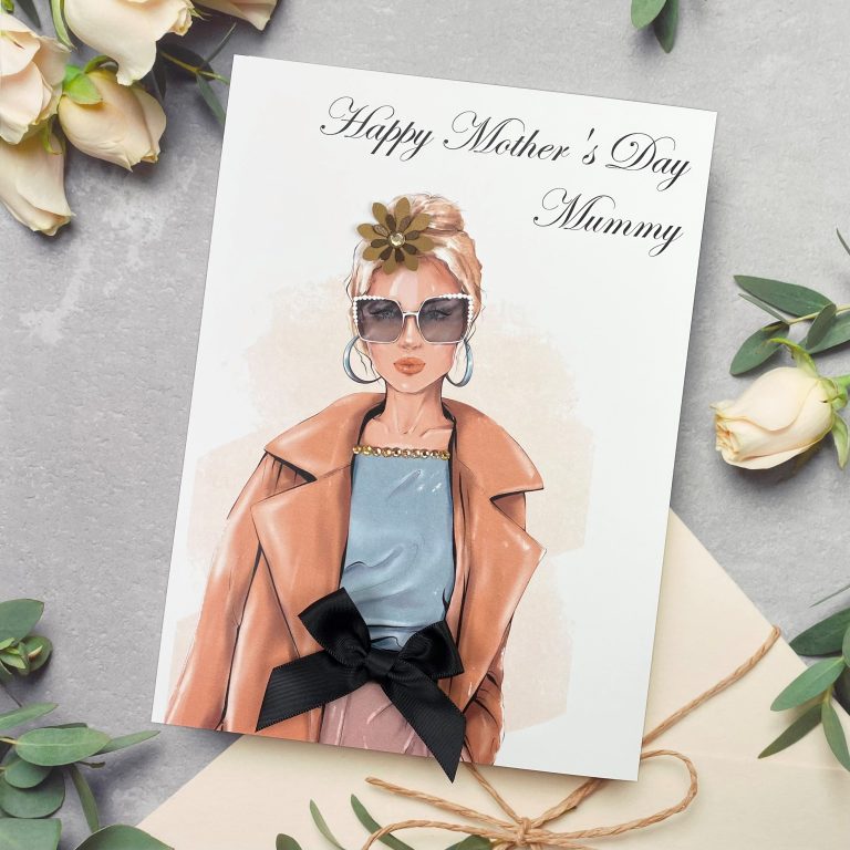 Handmade Mother’s Day Card ‘Sunglasses’
