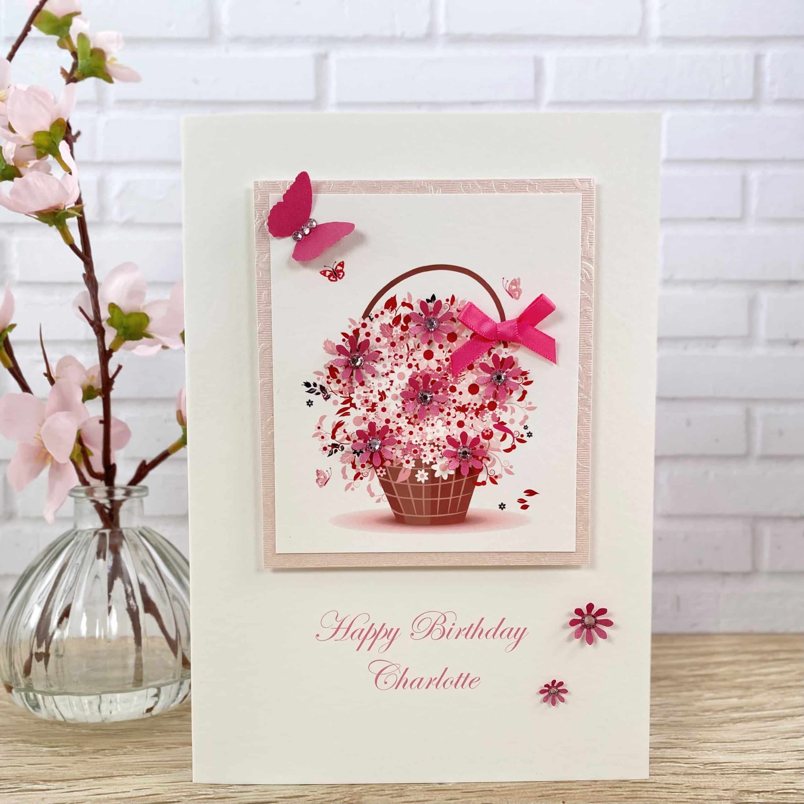 thumbnail image 2 of Personalised Birthday Card With Your Own Photo - Handmade, Blank Inside, Envelope Included 2 of 5