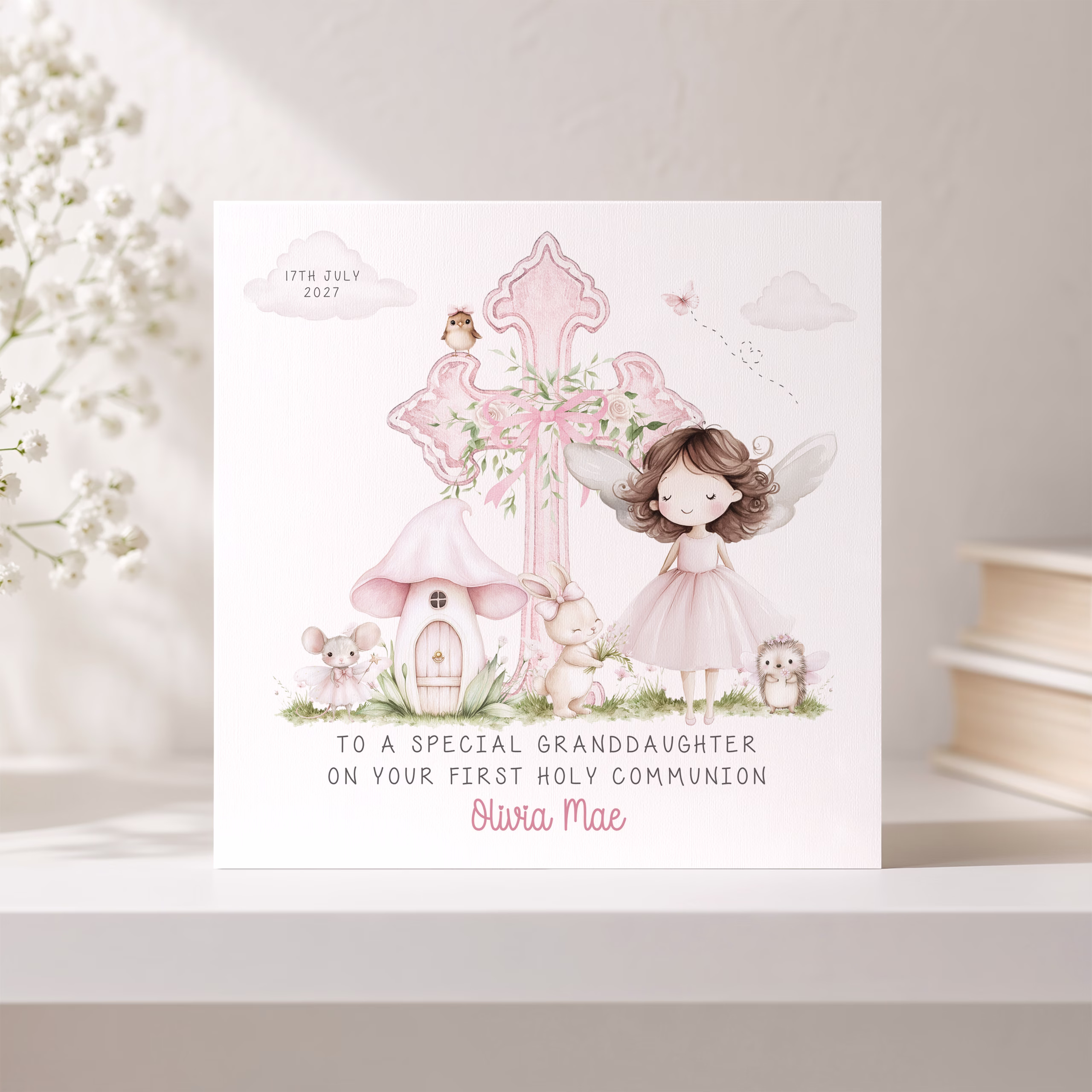 Personalised First Holy Communion Card