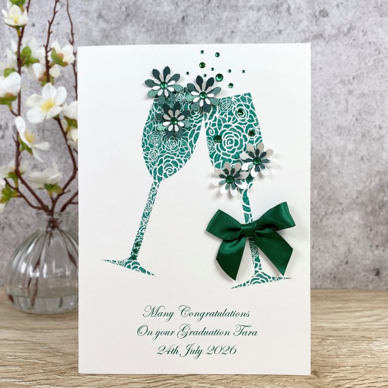 Handmade Graduation Card ‘Toast’