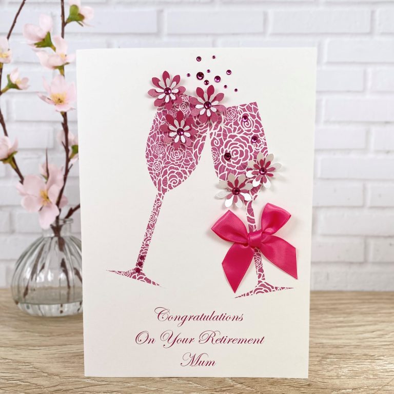 Handmade Retirement Card ‘Toast’