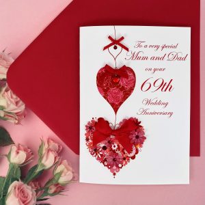 Handmade Wedding Anniversary Cards