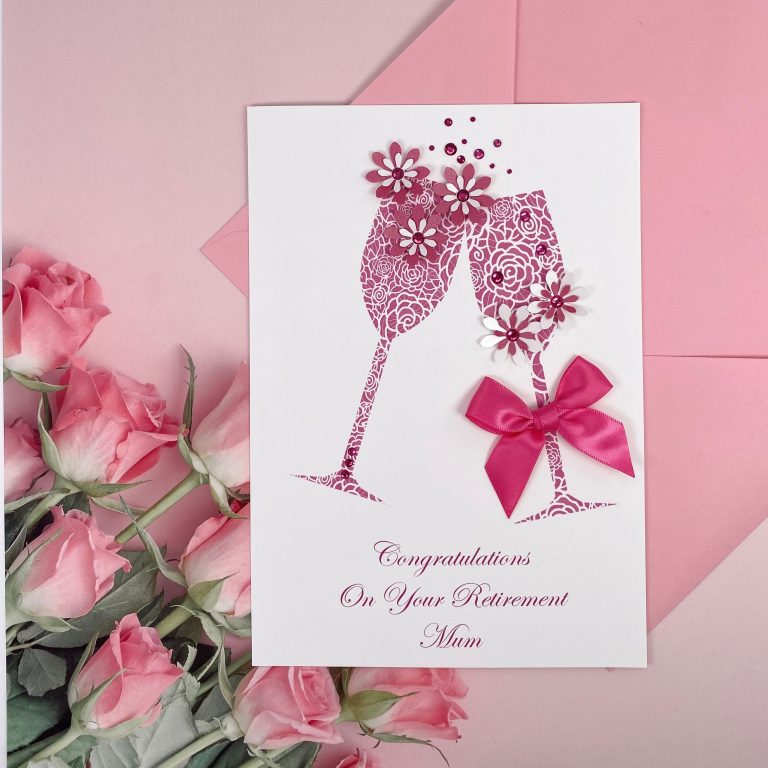 Handmade Retirement Card ‘Toast’