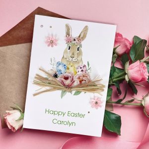 Easter Rabbit Card