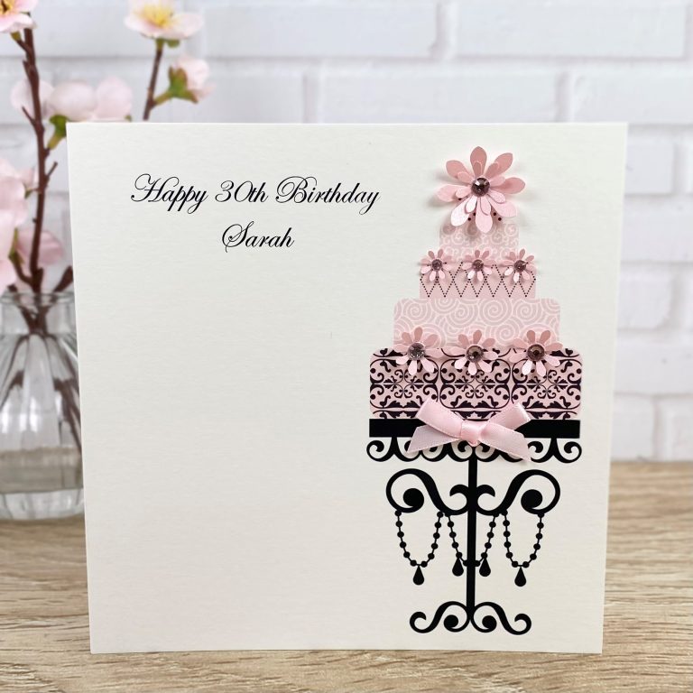 Handmade Birthday Card ‘Birthday Cake’