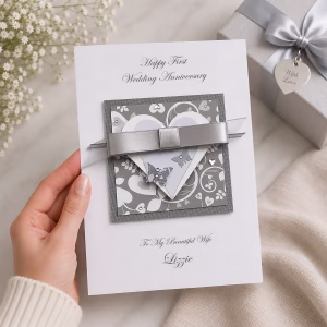First Wedding Anniversary Card