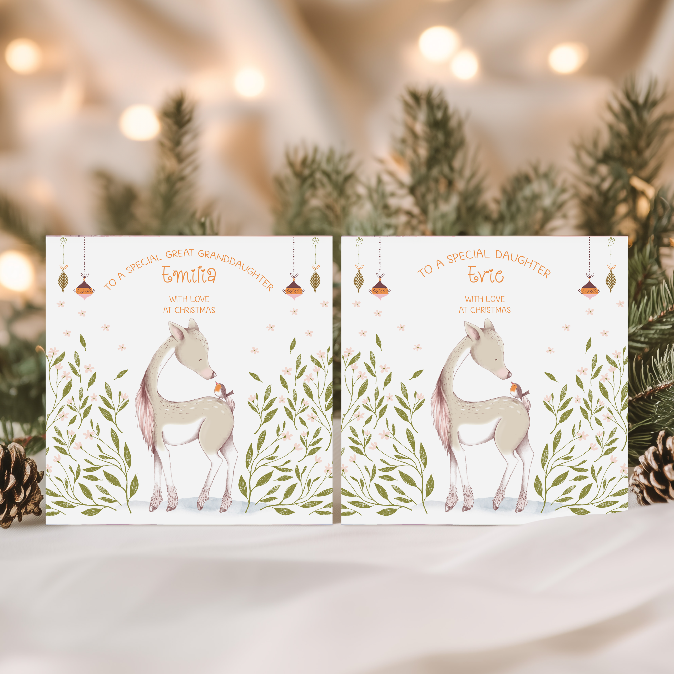 Personalised Kids Christmas Card