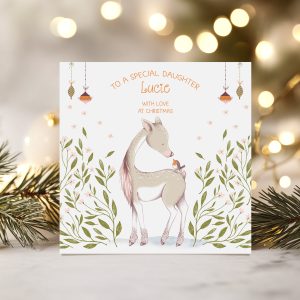 Personalised Kids Christmas Card