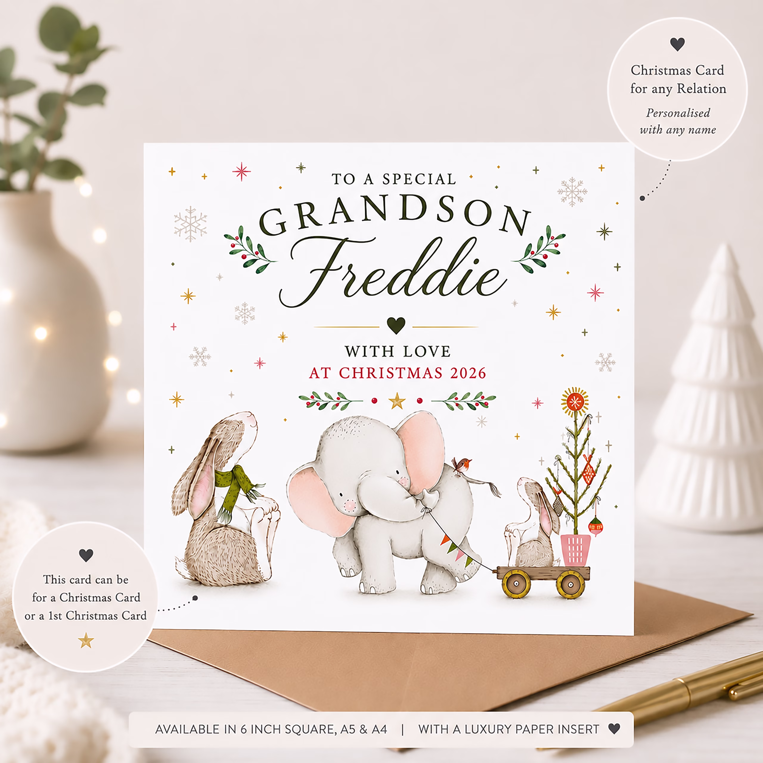 Baby's First Christmas Card,