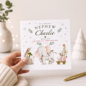 Baby's First Christmas Card,