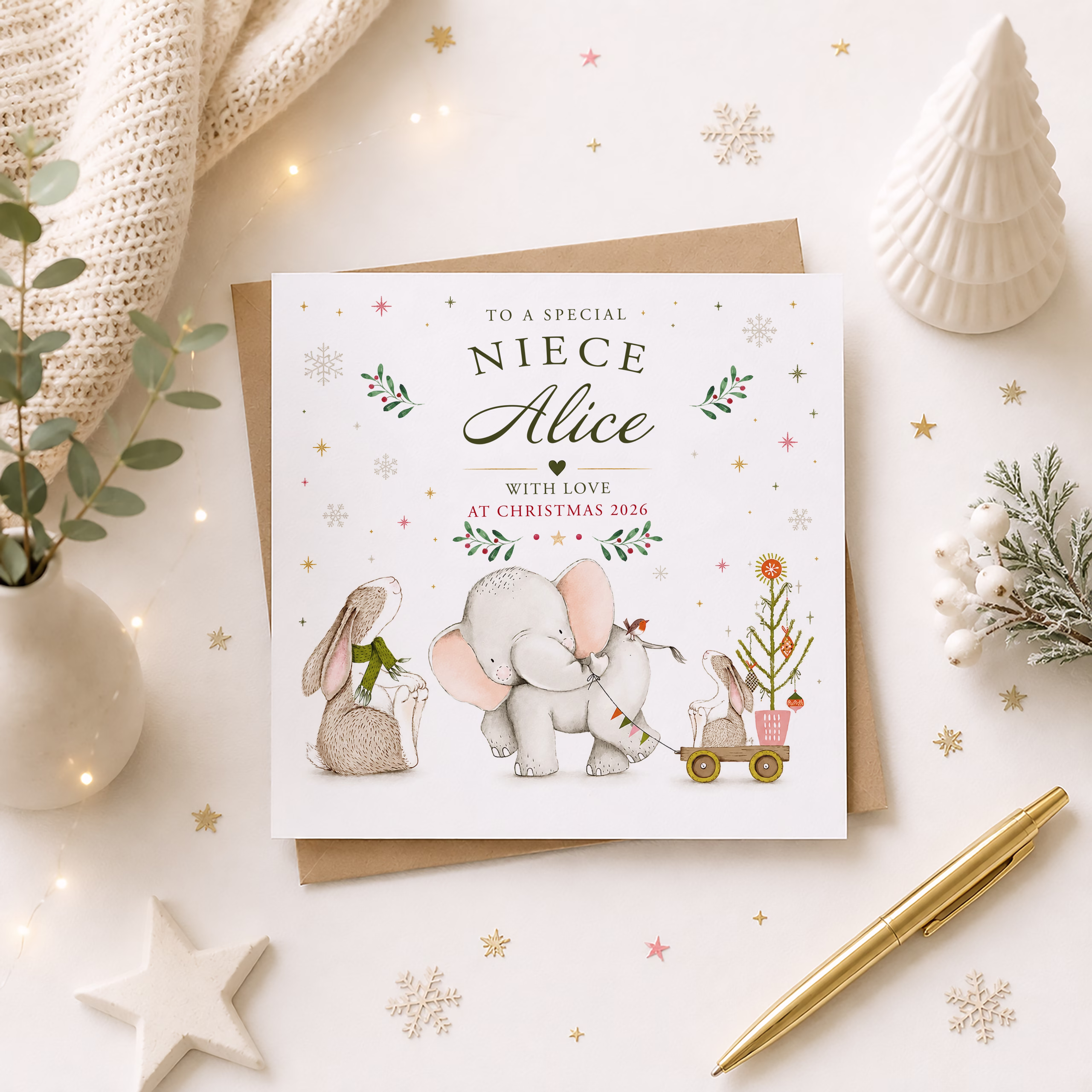Baby's First Christmas Card,