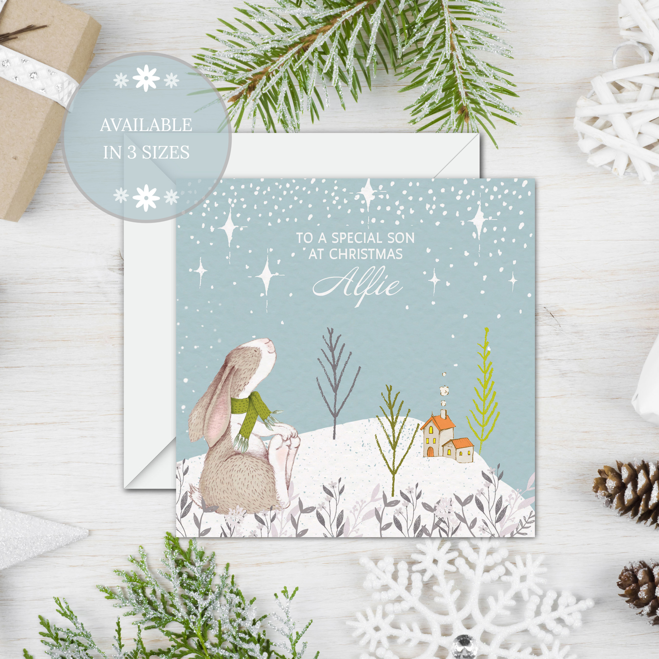 Christmas Bunny 1