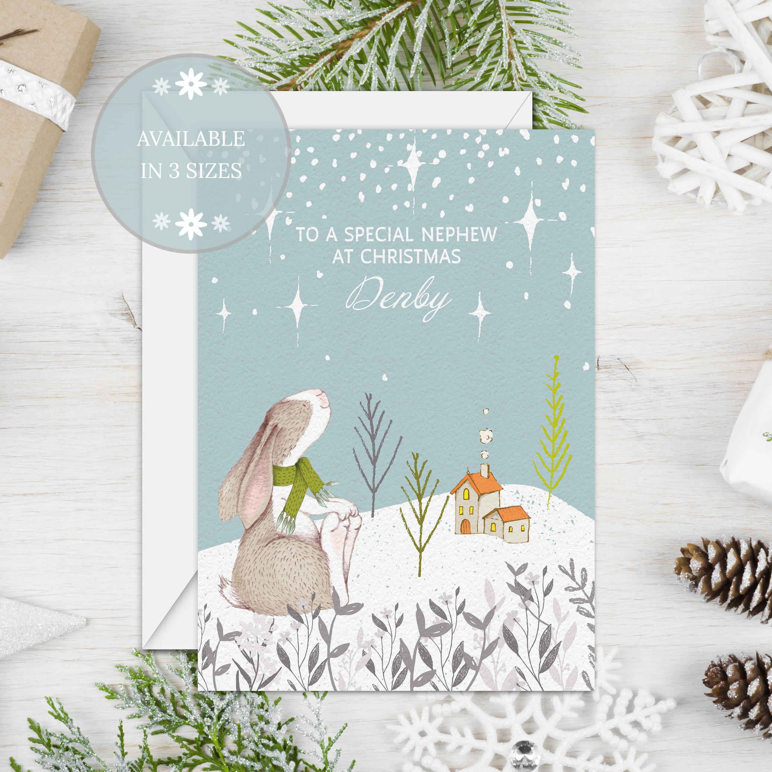 Christmas Bunny 4