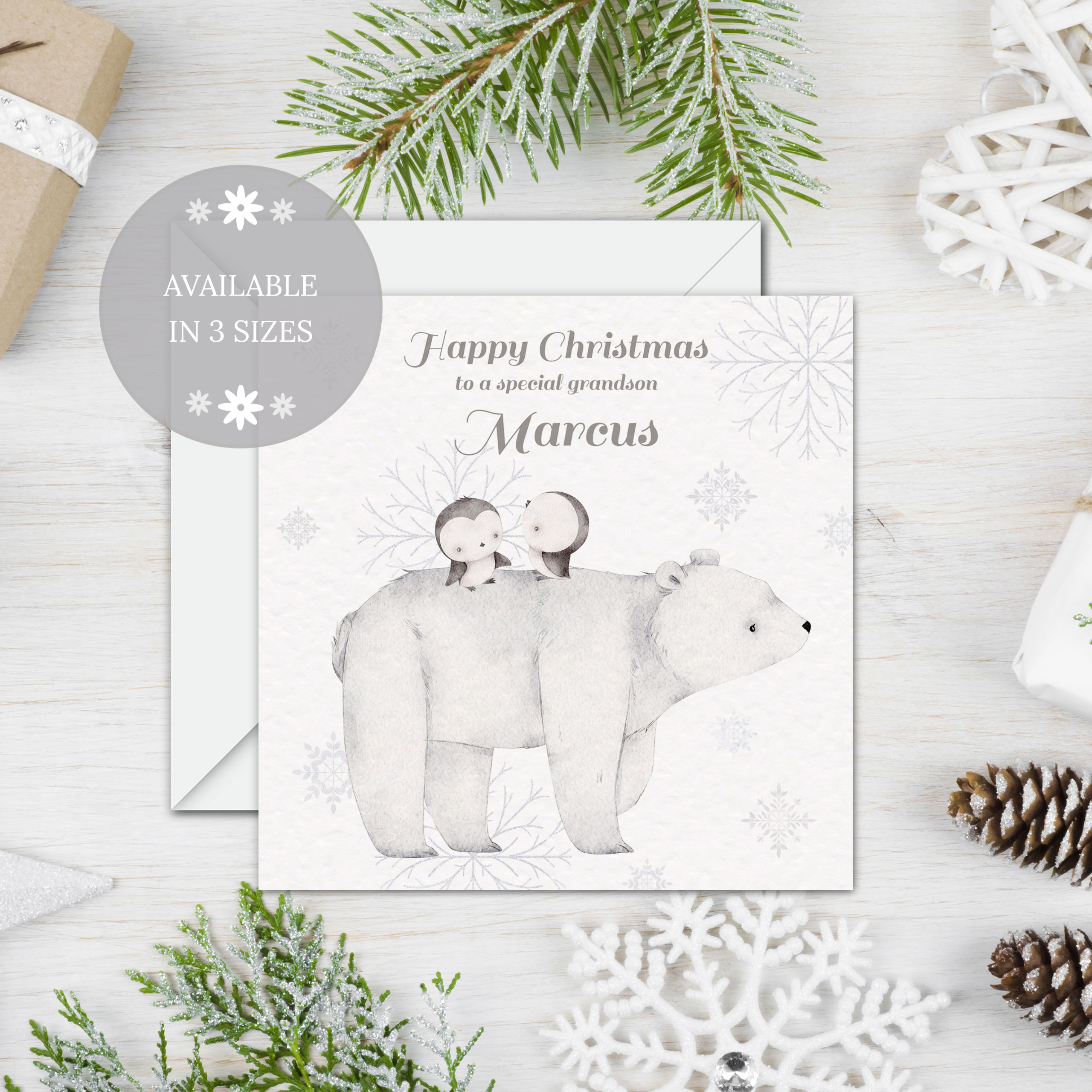 Christmas Polar Bear