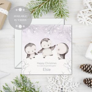Christmas Snow Penguins